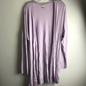 Purple cardigan/robe